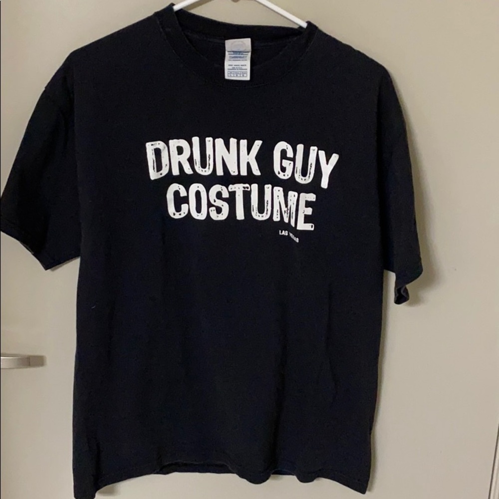 Men’s drunk guy Halloween t shirt